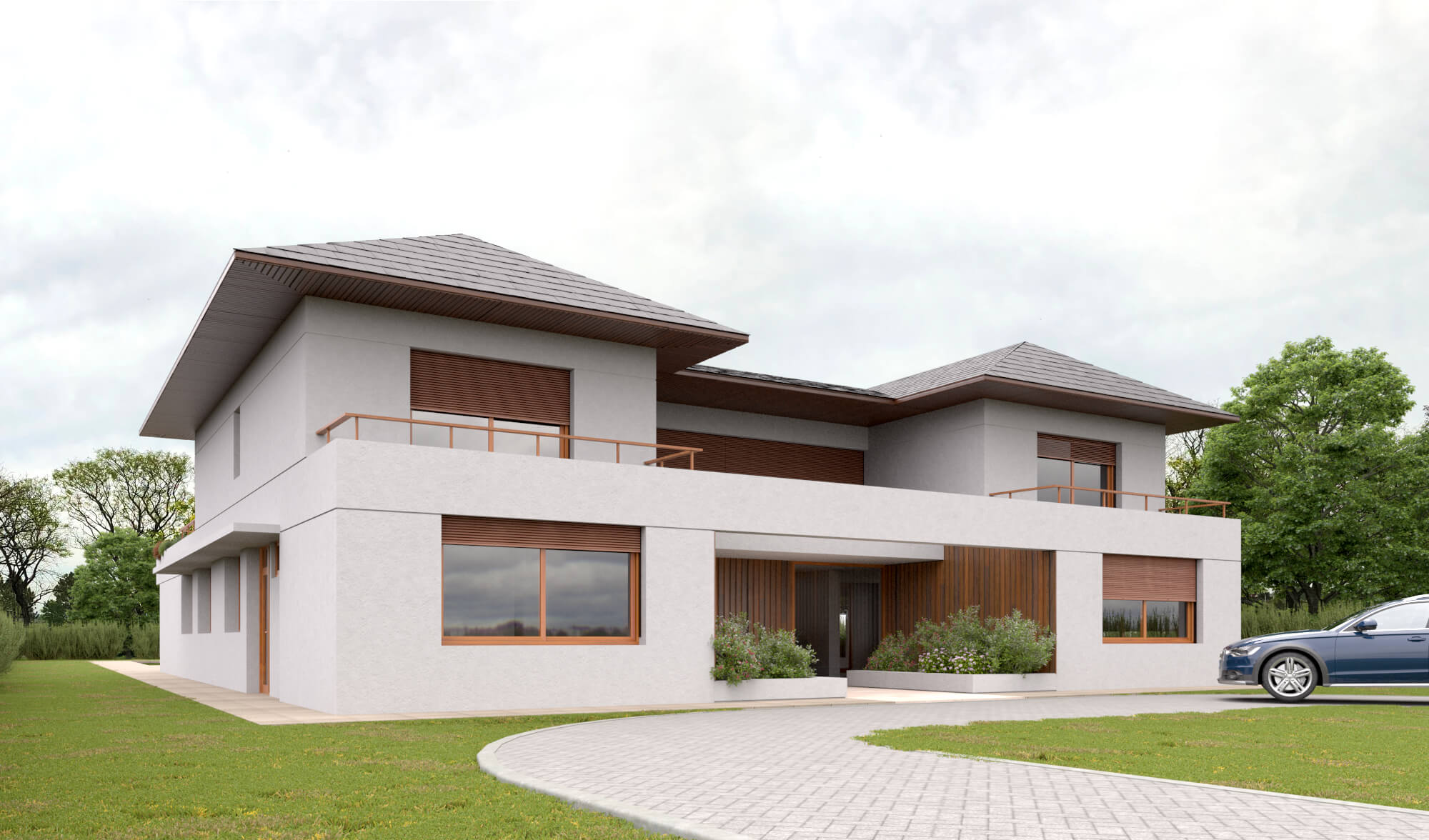 Casa Kentucky Estudio Hache Ingeniería